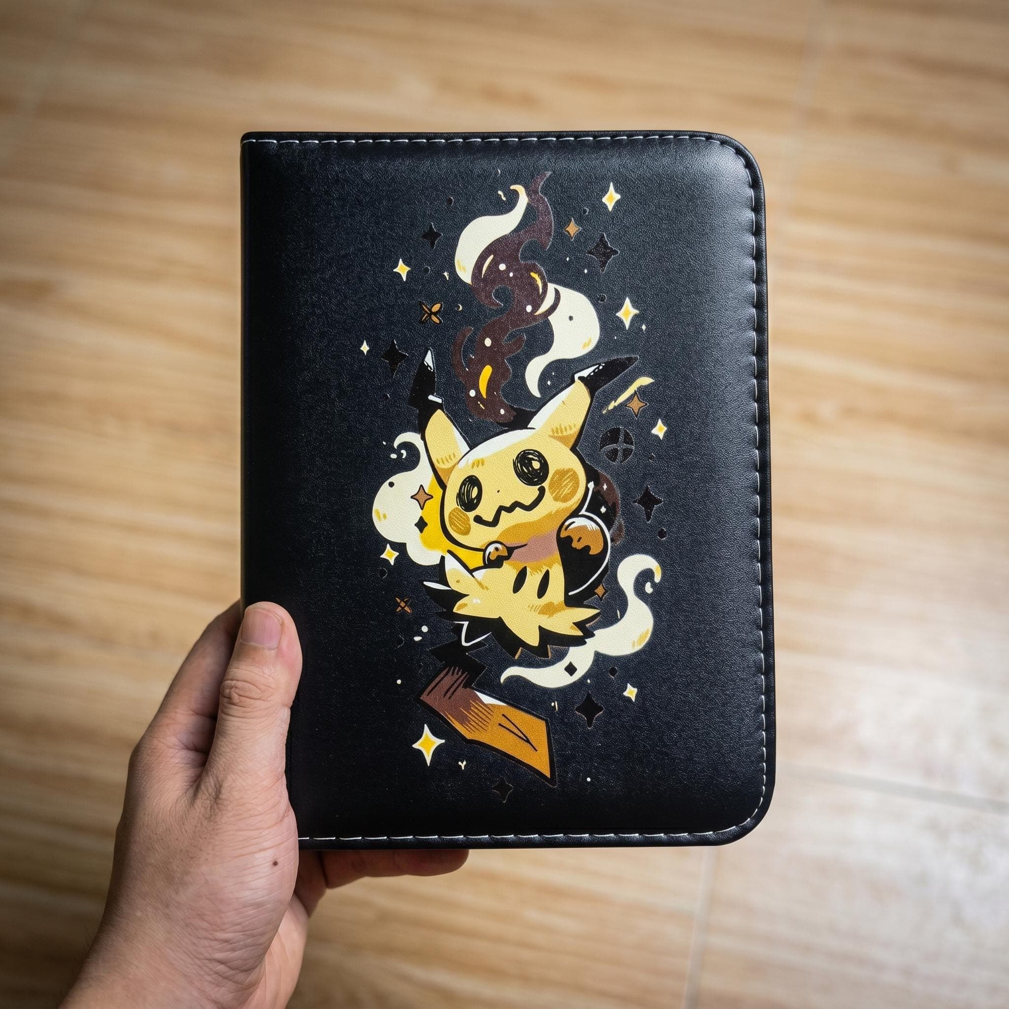 Mimikyu Pokemon Custom Card Binder, Pokemon Trading Card Binder, Pokemon TCG Binder, Pokemon Collector Birthday Gift